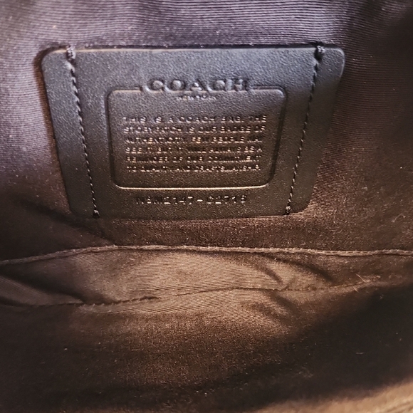 Coach Black Leather Belt Bag/Fanny Pack for Men - Picture 4 of 16